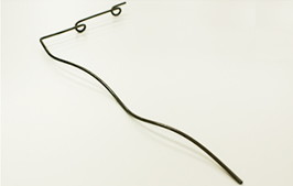 巻きピッチ100　コイル外径(D/d)=2.73　の電線吊り金具
