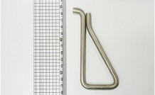 終端部を密着に加工しながら、ある程度の平面度を出した線材加工品